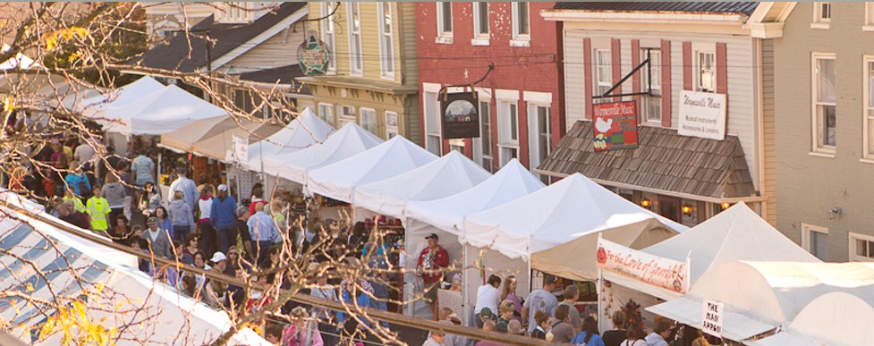 The Ohio Sauerkraut Festival in Downtown Waynesville